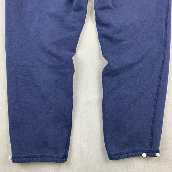 Ralph Lauren Polo Men Sweatpants 2XL Navy Blue Fleece Joggers Drawstring Tapered - Picture 14 of 14